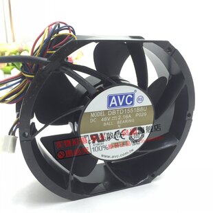 AVC DBTD1551B8U-P029 17251 48V 2.16A 大风量 4线温控调速风扇