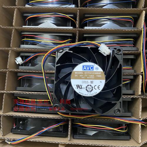 原装AVC 12038 48V 1.80A Y065/Y112服务器散热风扇DYTH1238B8F