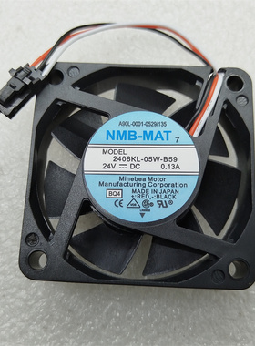 NMB 2406VL-05W-B59 A90L-0001-0529#135数控机床发那科风扇 24V