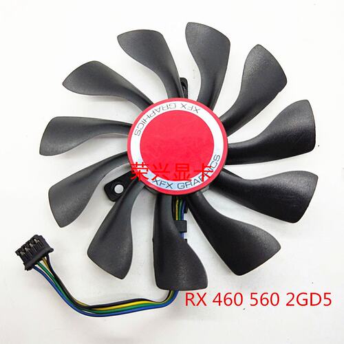 XFX讯景 RX550 RZ560 RX460显卡支持ITX机箱 吃鸡显卡 逆水寒魔兽