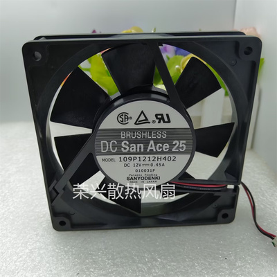 全新原装SANYO 三洋12CM 109P1212H402/459 12025 12V 0.45A风扇