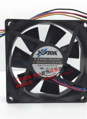 欣瑞联  8025 8CM 48V 0.13A 0.18A  RDL8025B4 RDM8025B4 风扇
