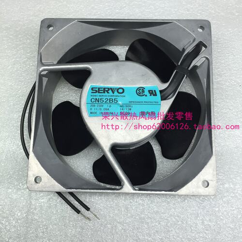 伺服SERVO CN52B5 208-230V 12cm12038铝框交流散热风扇