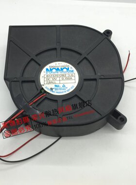 NONOISE B1232S12B2 12V 0.150A 12032 12CM 鼓风机涡轮风扇2线