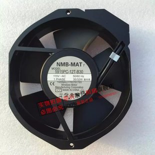 12T B30 B10 原装 35W 5915PC 115V 17238铝框交流风扇 美蓓亚NMB