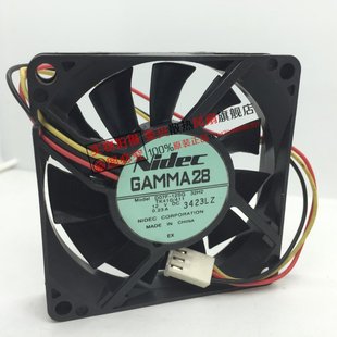 12SG 32H2 3线 日本NIDEC 7cm散热风扇 0.23A D07F 12V 原装 7015