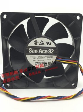 日本山洋 9032 12V 0.88A 四线PWM 9G0912P2G041 服务器风扇