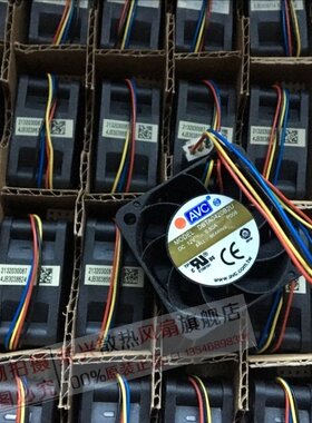 全新AVC 4020 12V 0.50A 4cm/厘米 4线温控服务器风扇DBTA0420B2U