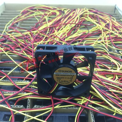 建准SUNON GM1206PHVX-A 12V 2.4W  6015 机箱散热风扇