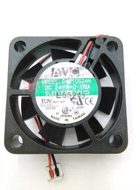 原装 AVC 奇宏 4010 4cm 24V 0.08A  D4010S24H 静音散热风扇