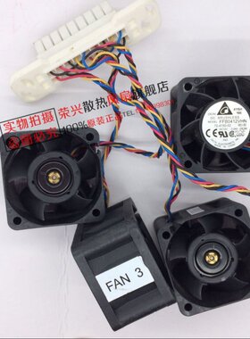FFB0412VHN-DE2M 72-4150-02服务器风扇 4028 12V 0.24A 4线