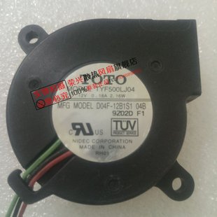 12V 0.18A 3线 D04F 散热风扇 4515 12B1S1 4.5CM TOTO 2.16W