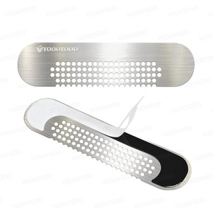 门窗流水孔排水孔防蚊贴304不锈钢窗户自粘纱窗补洞贴修补贴挡虫