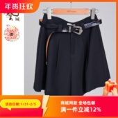 纯色百搭短裤 ART艺域女装 N2K019 新款 通勤短款 正品 专柜夏款