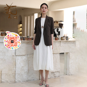 正品 专柜2026春款 新款 ART艺域女装 纯色都市薄款 百搭短外套R1W016