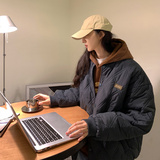 菱形格棉棒球服棉服B26-P68，男装棉衣，星座617A-3（原B318）