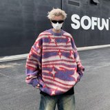 慵懒软糯鹿毛绒毛衣B32-P50，男装针织衫/毛衣，星座617A-3（原B318）