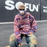 慵懒软糯鹿毛绒毛衣B32-P50，男装针织衫/毛衣，星座617A-3（原B318）