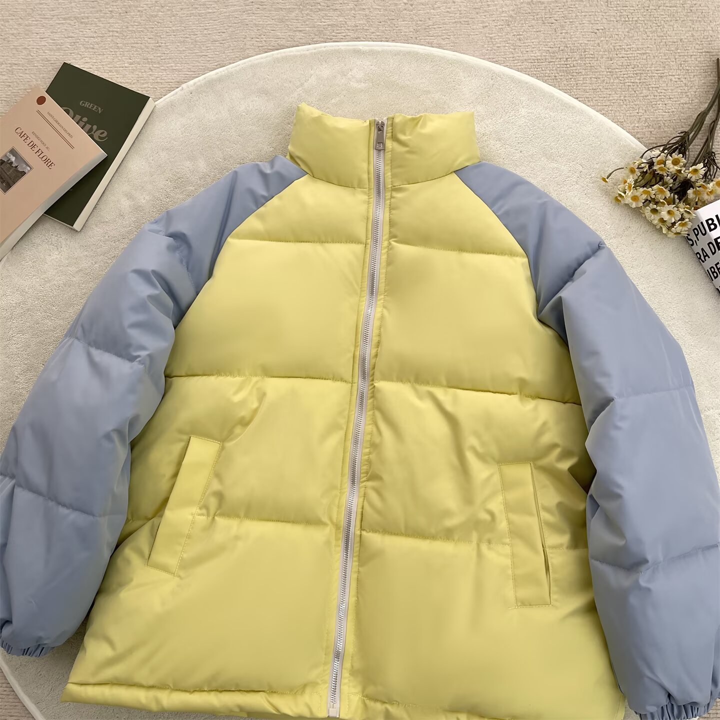 加厚保暖手塞棉拼色棉服B22-P80,男装棉衣,星座617A-3（原B318）