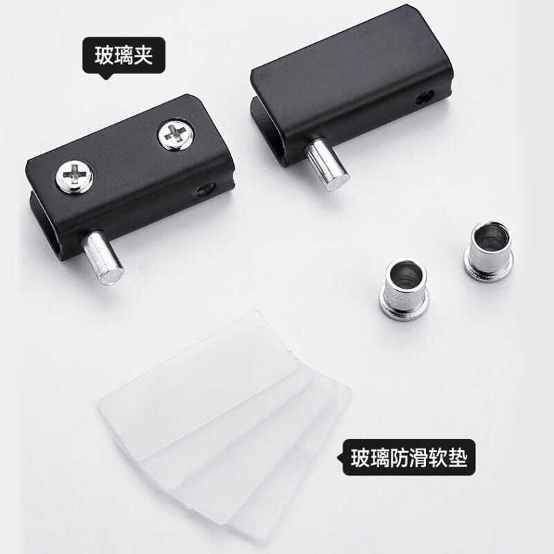 柜门不锈钢磁吸玻璃合页包邮