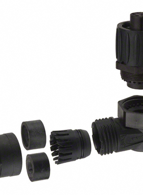 德国进口安费诺AMPHENOL接插件电连接器7芯母弯头C01630F00610012