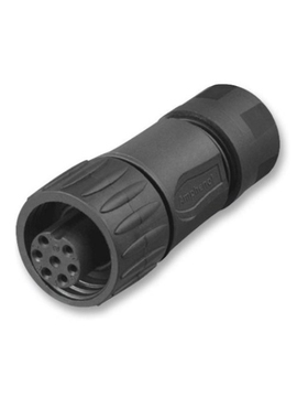 C016安费诺4芯7芯航空插头(孔） C16-1   M24螺纹 Amphenol