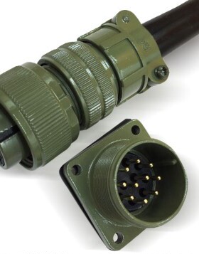 航空插头插座4芯    10芯 18-1S/P   MS3057-10A 18-10S