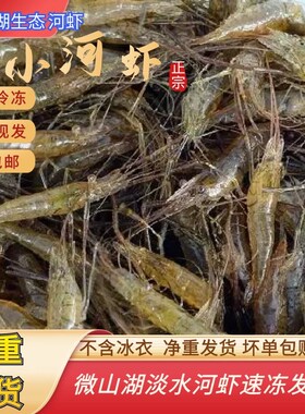 微山湖淡水河虾补钙速冻发货