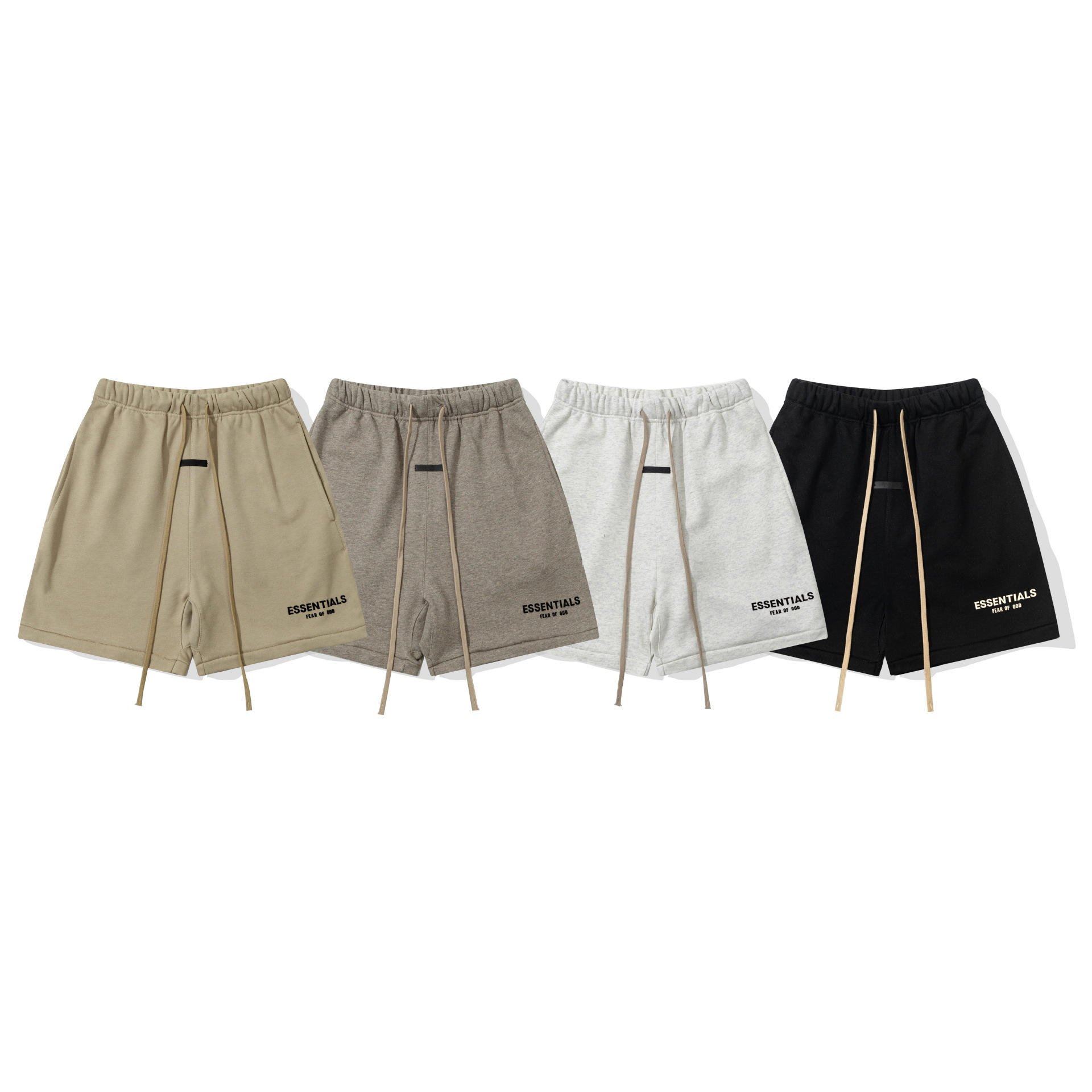FOG复线Essentials 夏季潮宽松休闲短裤男女同款重磅纯棉运动健身