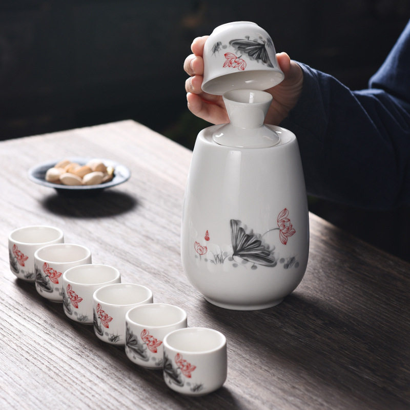 酒器酒杯温温陶瓷 套装酒壶酒具白酒黄酒热暖烫分厂家直销