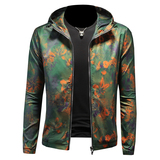 2024秋季新款休闲连帽夹克货号7697-P175假模图，男装夹克，钱塘2010-1