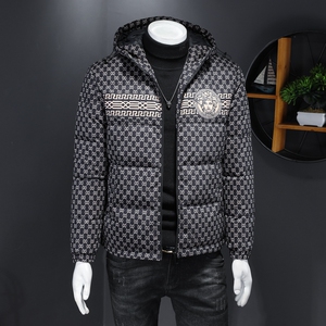 2026冬季新款连帽休闲白鸭绒羽绒服QT212-F7249-P310 假模图图片