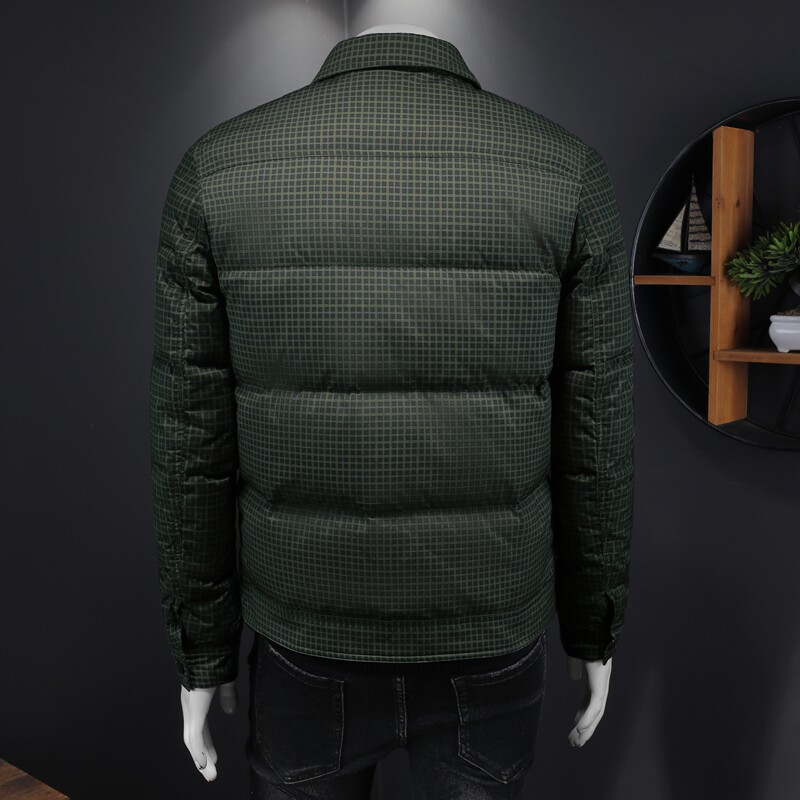 2024冬季新款翻领休闲90充绒白鸭绒羽绒服QT212-F7729-P310假模图,男装羽绒服,钱塘2010-1