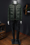 2024冬季新款翻领休闲90充绒白鸭绒羽绒服QT212-F7729-P310假模图，男装羽绒服，钱塘2010-1