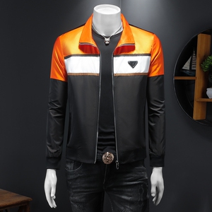2024秋季新款休闲立领夹克 货号7700-P165 假模图图片