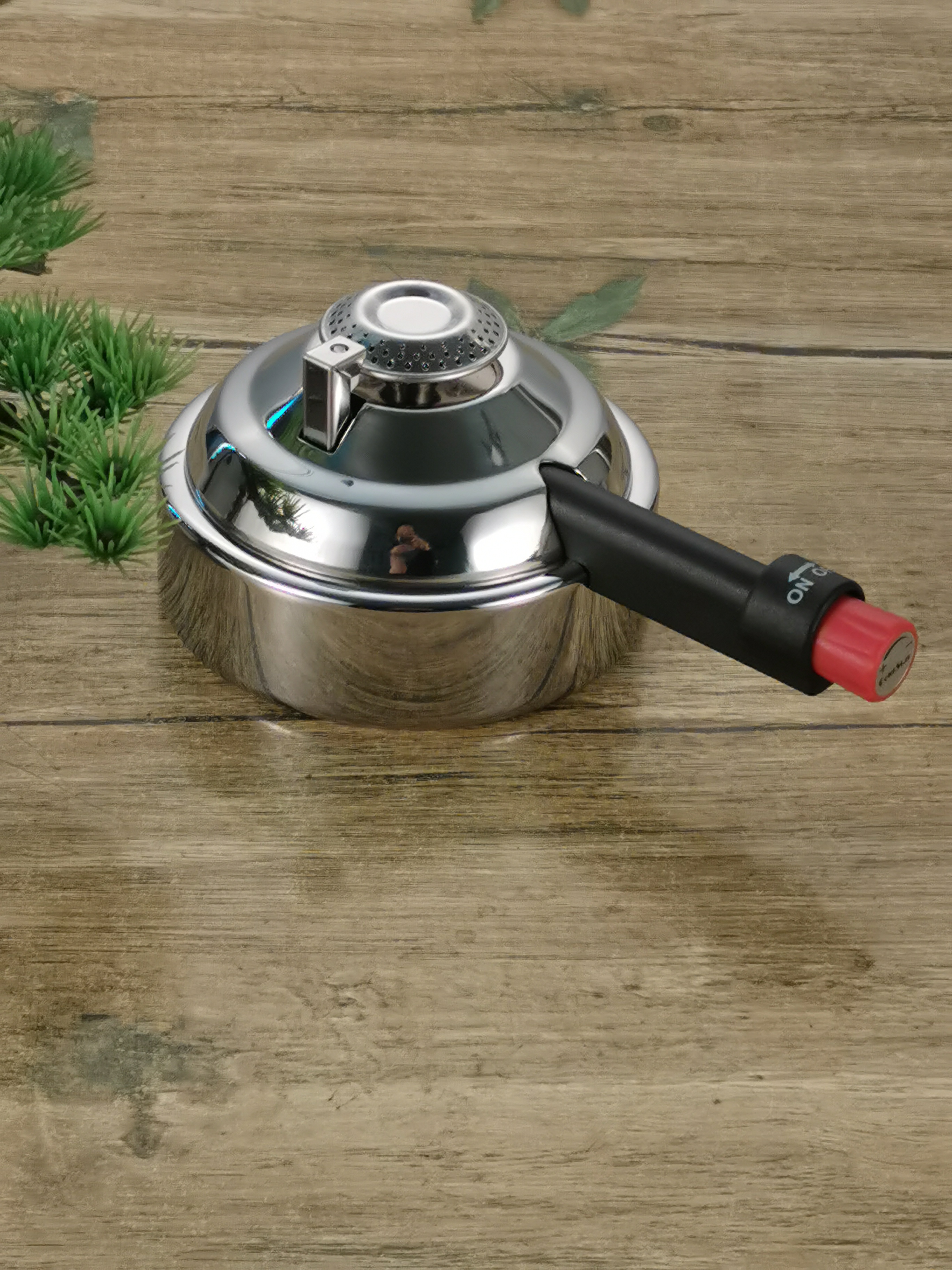 瓦斯炉充气炉心时尚燃气灶底座小火锅用架子7代不锈钢11cm大炉头