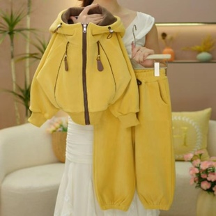 女童冬装时髦洋气加绒套装2025新款儿童时尚女宝宝韩系两件套秋冬