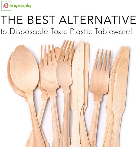 Одноразовая экологичная посуда, ложка, длинное вечернее платье