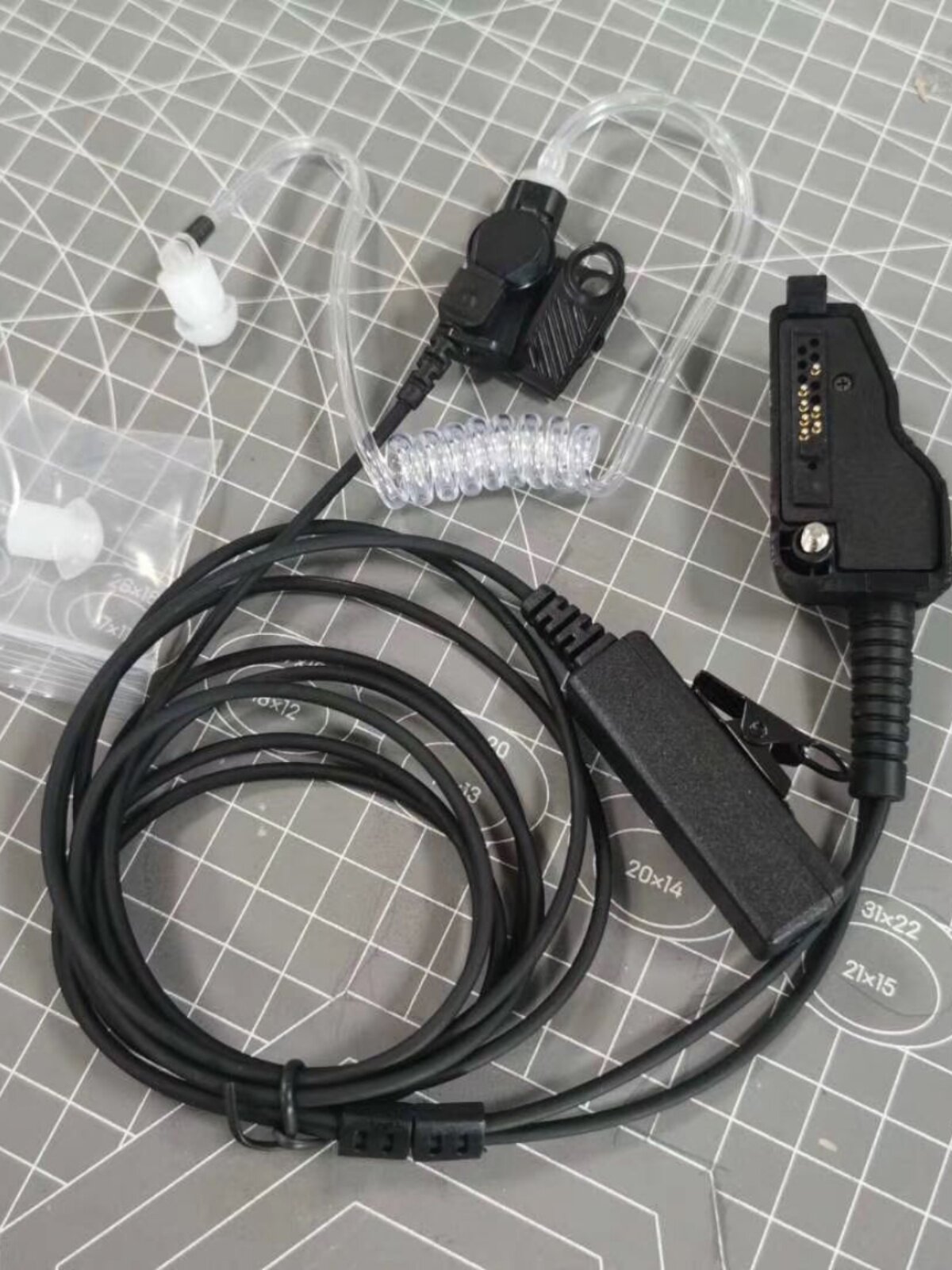 建伍对讲机TKD-3188 TK-3185 TK-385 TK-481 TK-3140空气导管耳机