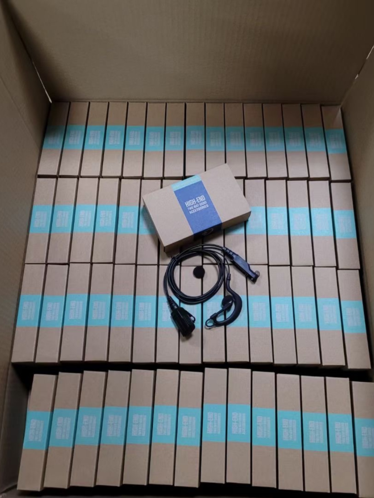 适配中兴ZTE PH690 PH600对讲机耳机 耳挂式通讯专用高品质配件