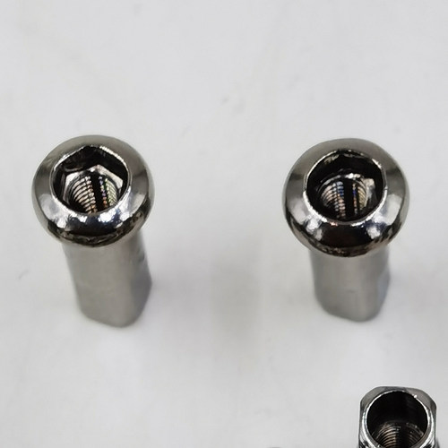 9G直径3.4-3.5mm适合用摩托车辐条不锈钢帽长19毫米内六角车条帽