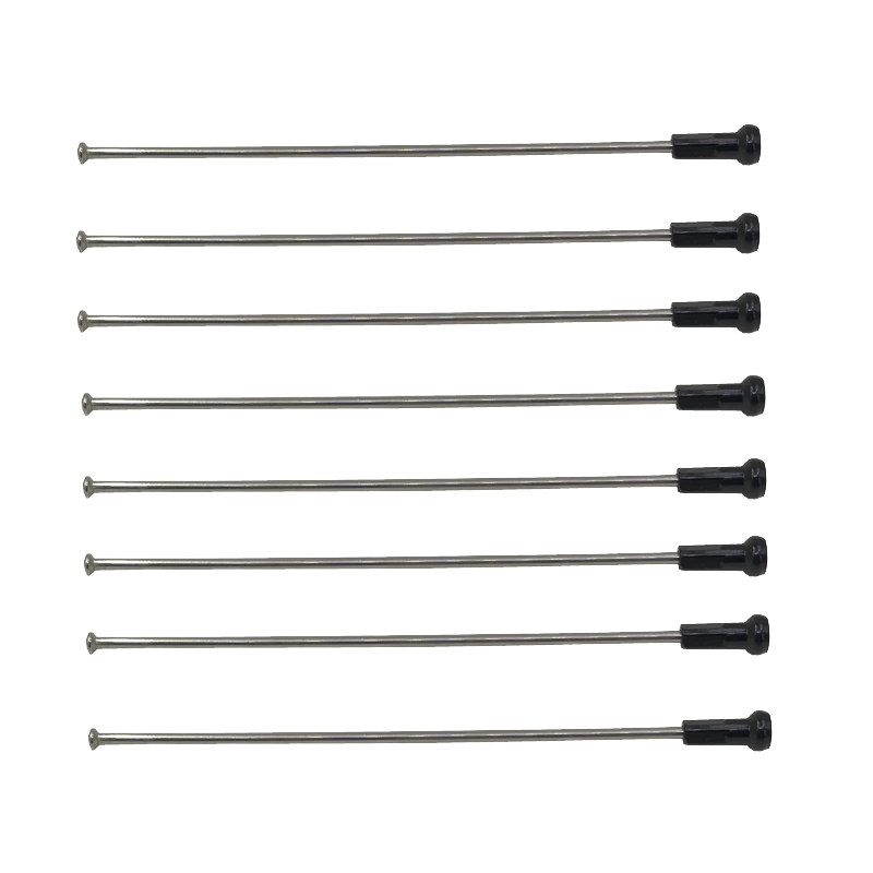 直头直径3.5mm材质304不锈钢银色摩托车辐条钢丝配铝合金帽