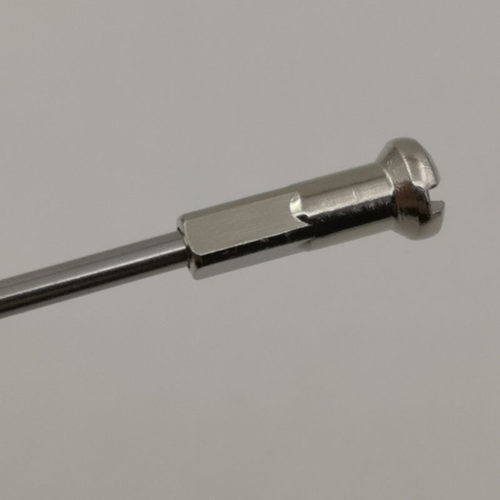 13G直径2.2-2.3mm适用电动车车轮配件辐条帽铜材质长度13/16mm