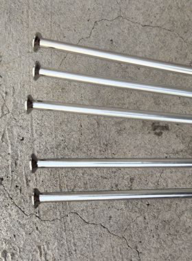 直拉2.6mm电动自行车圆辐条304不锈钢材质银色直头电动车车条