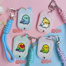 自己绣 钥匙扣材料包 卡通小鹦鹉 套件手工挂件 法国DMC十字绣