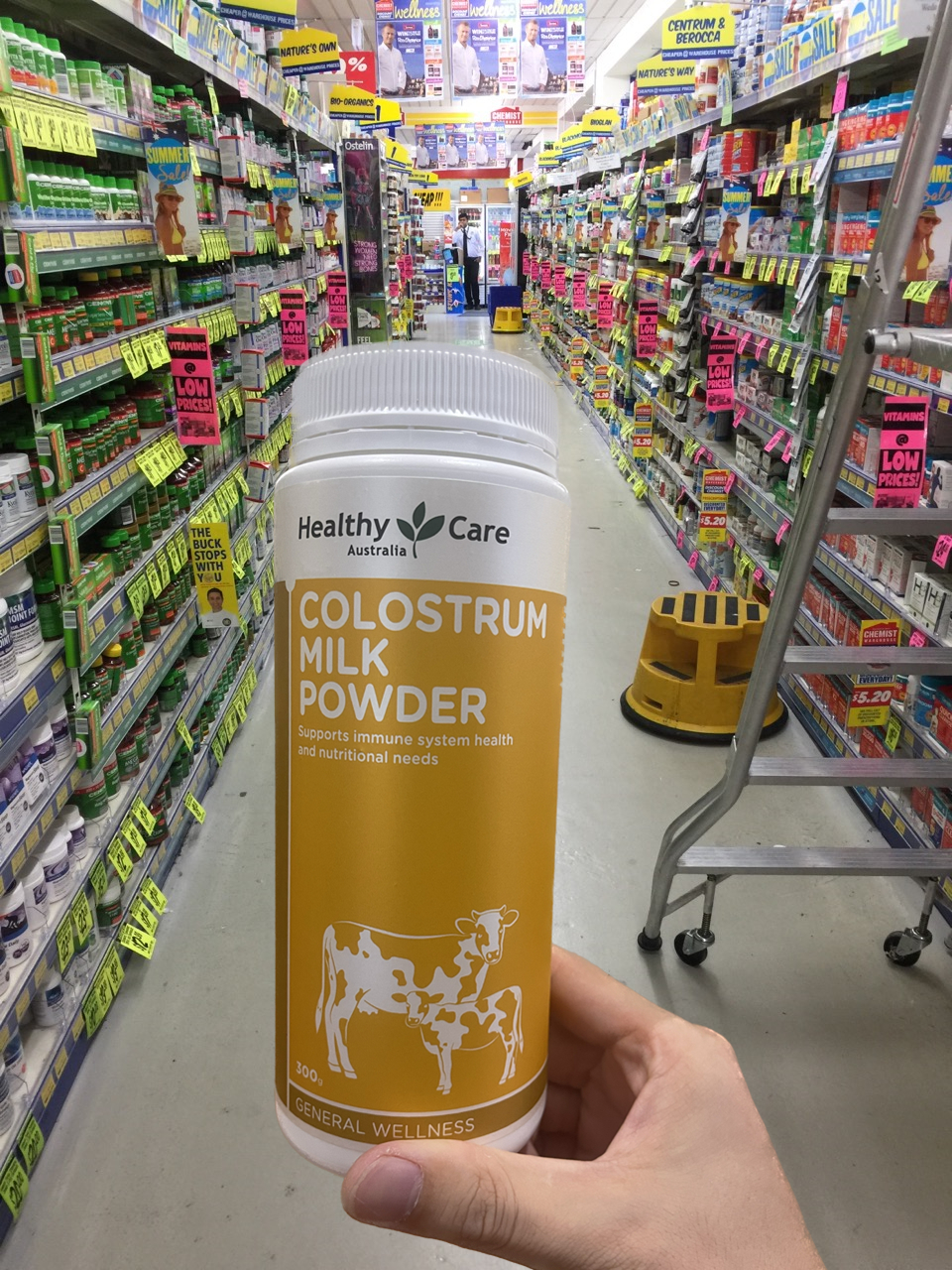 澳洲healthy care牛初乳粉300g儿童孕妇 免疫力 抵抗力+营养