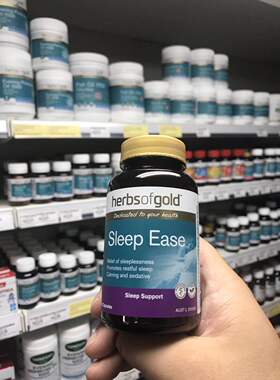 澳洲Herbs of Gold/HOG 和丽康睡眠片60粒 褪黑素