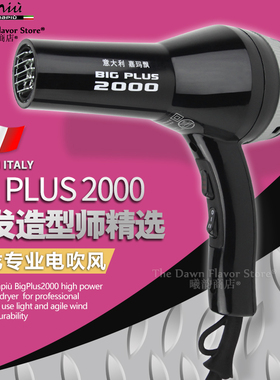 嘉玛飘BIGPUS2000电吹风机发廊美发大功率意大利LITALIANO风筒