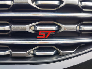 适用于21-24款福睿斯中网st车标车身贴个性st贴金属标车贴尾标