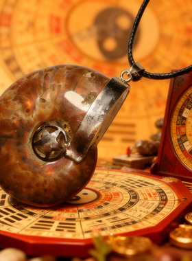 李居民推荐本命年斑彩螺吊坠